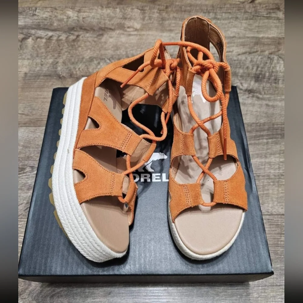 Sorel Cameron Flatform sandals women's size 8 & 10 - Picture 5 of 12